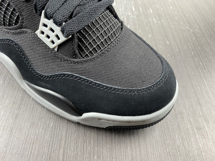 air jordan 4 “black canvas” dh7138-006