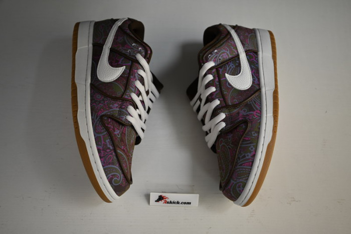 nike sb dunk low pro paisley brown dh7534-200