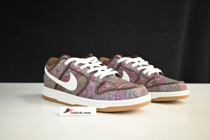 nike sb dunk low pro paisley brown dh7534-200