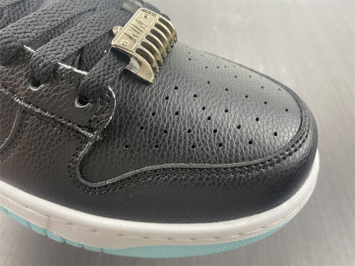 nike dunk low barbershop black dh7614-001