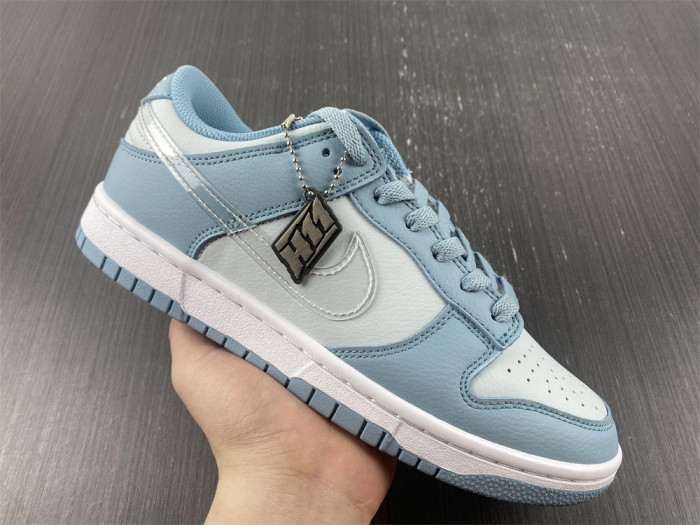 nike dunk low clear blue dh9765-401