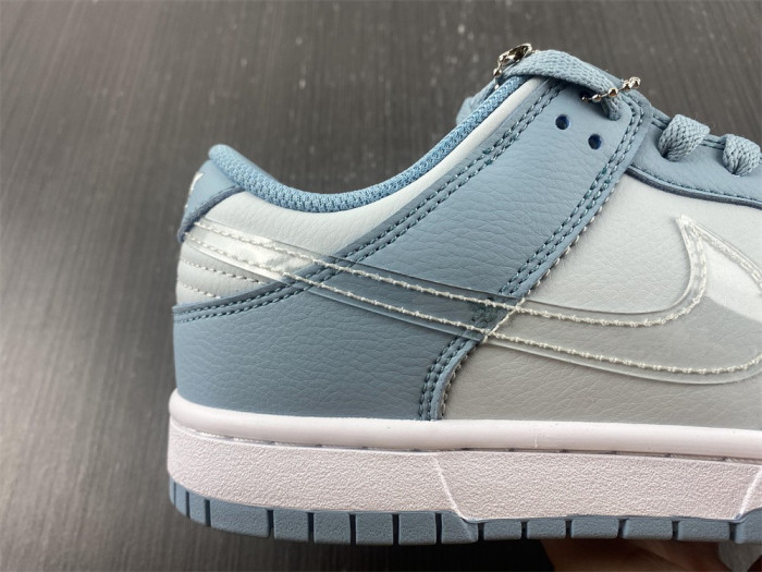 nike dunk low clear blue dh9765-401
