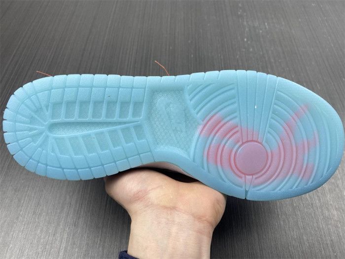 union x nike dunk low blue dj9649-400