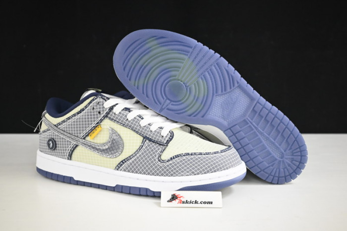 nike union la x dunk low midnight navy dj9649-401