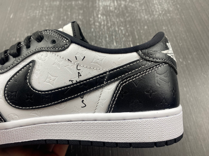 travis scott x air jordan 1 low black dl2211-001