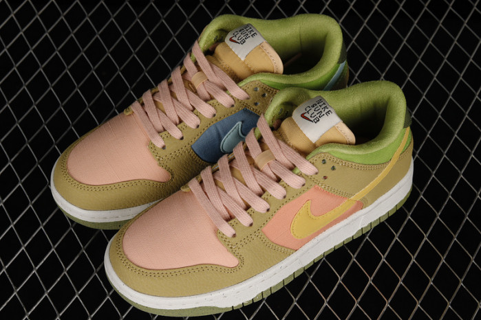 nike dunk low next nature sun club arctic orange dm0583-800