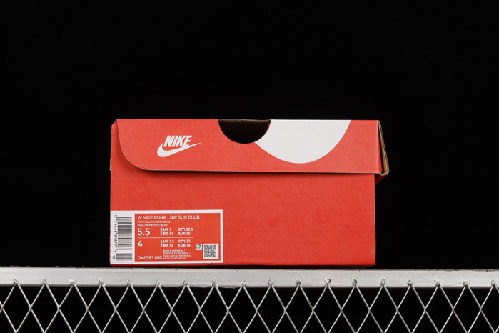 nike dunk low next nature sun club arctic orange dm0583-800