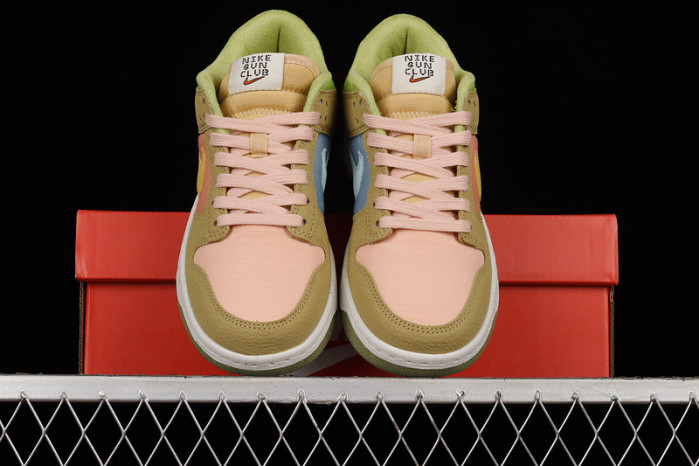 nike dunk low next nature sun club arctic orange dm0583-800