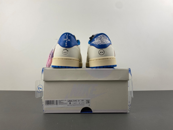 Travis Scott x Fragment x Air Jordan 1 Low OG DM7866-104