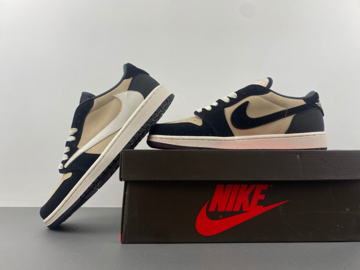 travis scott x air jordan 1 low og “pale vanilla” dm7866-201