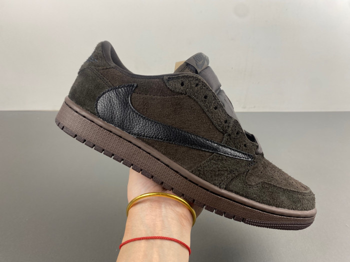 travis scott x air jordan 1 low og “velvet brown” dm7866-202.