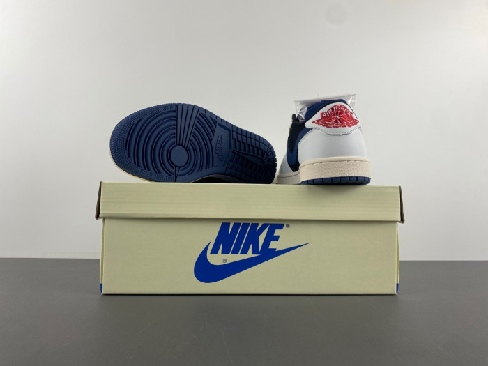 Travis Scott x Air Jordan 1 Low Blue DM7866-713