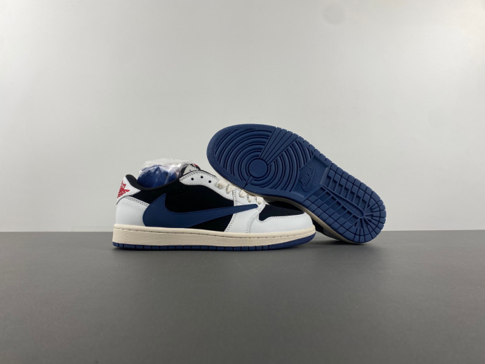 Travis Scott x Air Jordan 1 Low Blue DM7866-713