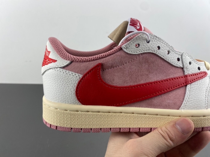 Travis Scott x Air Jordan 1 Low OG DM7866-pink