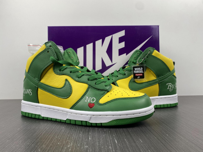 nike sb dunk high S*p*e by any means brazil dn3741-700