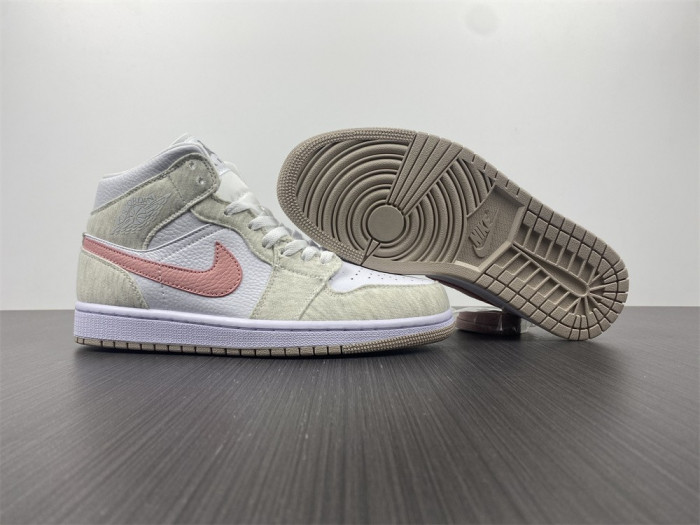 air jordan 1 mid se light iron ore (w) dn4045-001