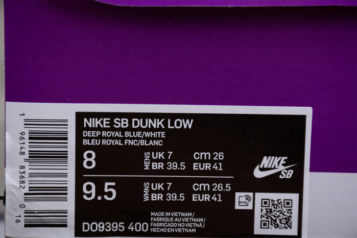 nike sb dunk low los angeles dodgers do9395-400