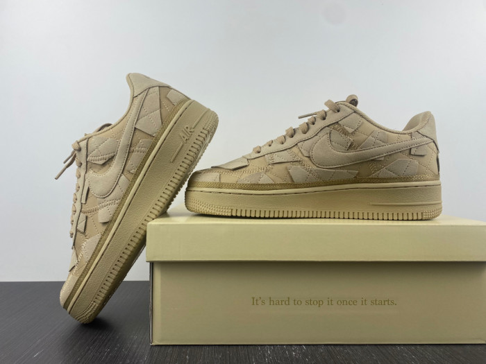 billie eilish x nike air force 1 low “mushroom” dq4137-200