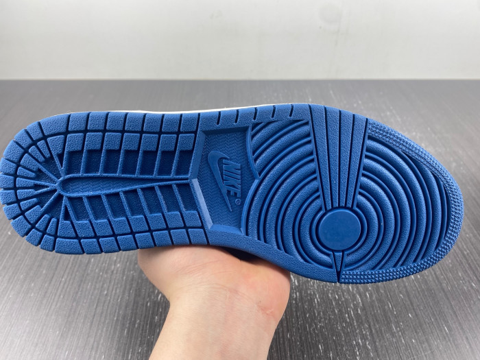 air jordan 1 mid true blue cement dq8423-014