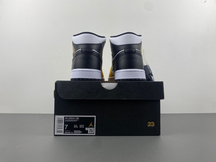 air jordan 1 mid yellow ochre dq8426-701