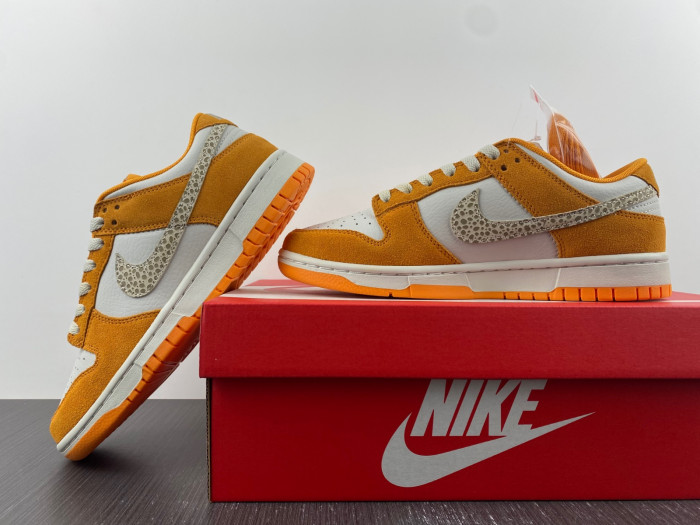 nike dunk low as safari kumquat dr0156-800