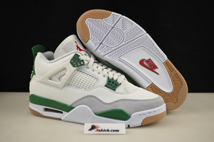 air jordan 4 retro sb pine green dr5415-103
