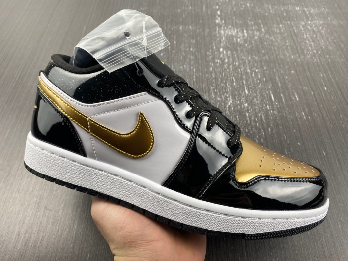 air jordan 1 low se gold toe dr6970-071