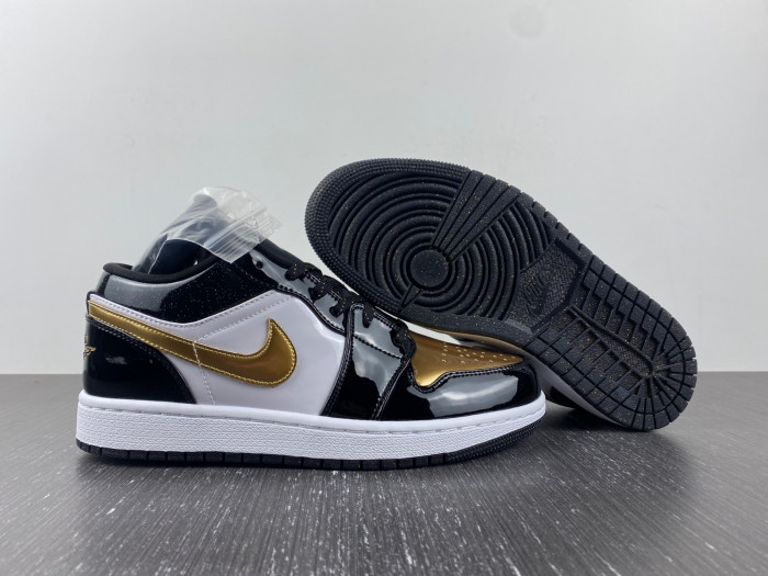 air jordan 1 low se gold toe dr6970-071