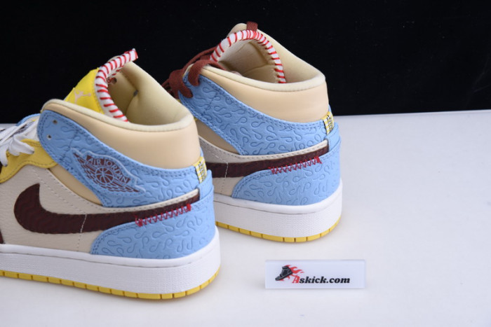 air jordan 1 mid se fearless Ma*s*n chateau rouge cu2803-200