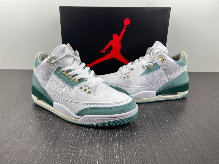 air jordan 3 white green dt8532-130