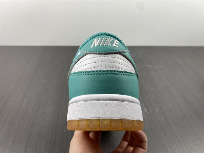 nike dunk low white turquoise dv2190-100