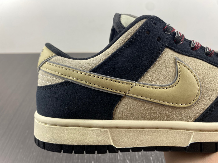 nike dunk low “navy suede” dv3054-001