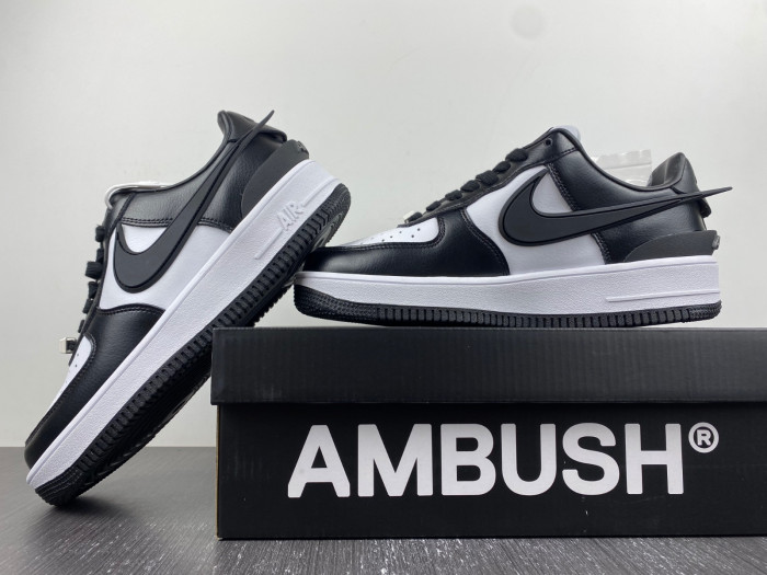ambush x nike air force 1 low black white dv3464-007