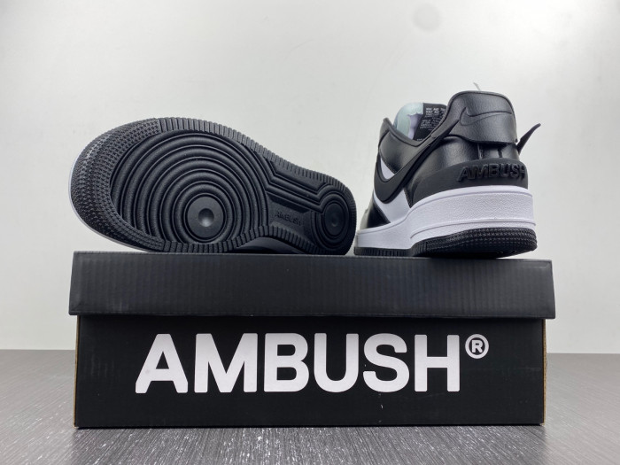 ambush x nike air force 1 low black white dv3464-007