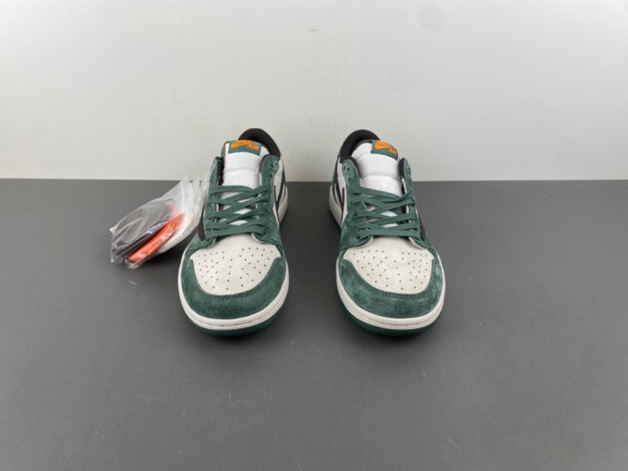 Travis Scott x Air Jordan 1 Low Top Green White DW7866-199