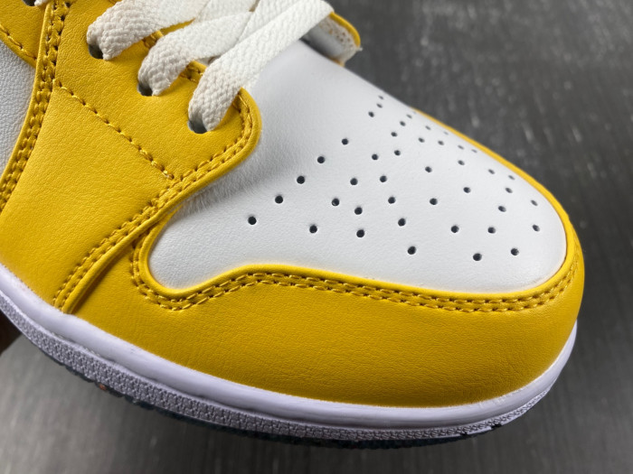 air jordan 1 low gs “citron pulse” dx4375-800