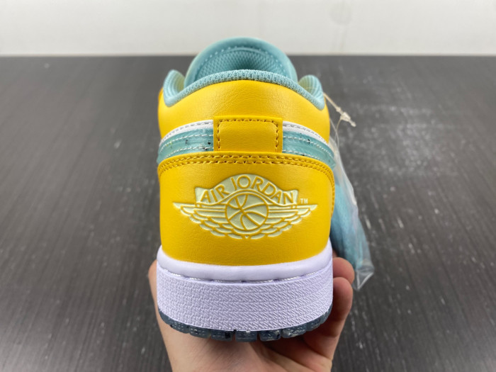 air jordan 1 low gs “citron pulse” dx4375-800