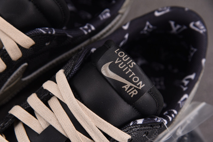 LV x Air Jordan 1 Low x Off-White x Travis Scott DZ2505-001