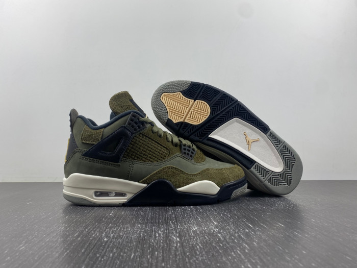 air jordan 4 craft “medium olive” fb9927-200