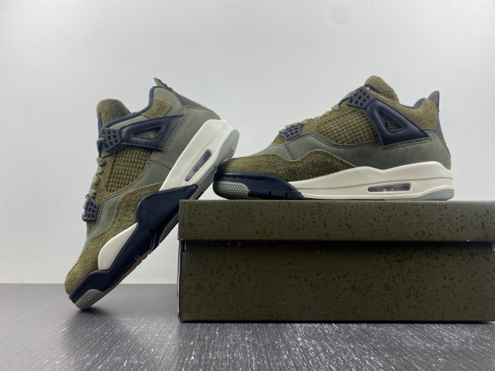 air jordan 4 craft “medium olive” fb9927-200