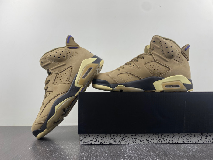air jordan 6 wmns gore-tex “brown kelp” fd1643-300