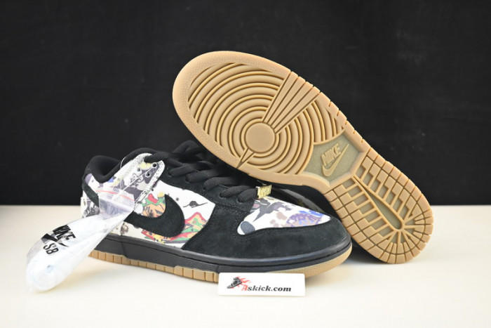 nike dunk sb S*p*e × nike dunk low “rammellzee” fd8778-001
