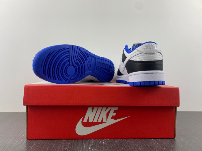 nike dunk low white black royal fd9064-110