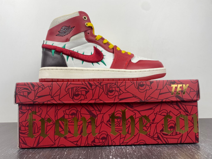 air jordan 1 high zoom air cmft 2 teyana taylor a rose from harlem (women