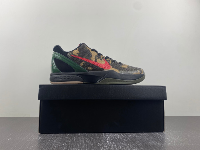 nike kobe 6 protro "italian camo" fq3546-001