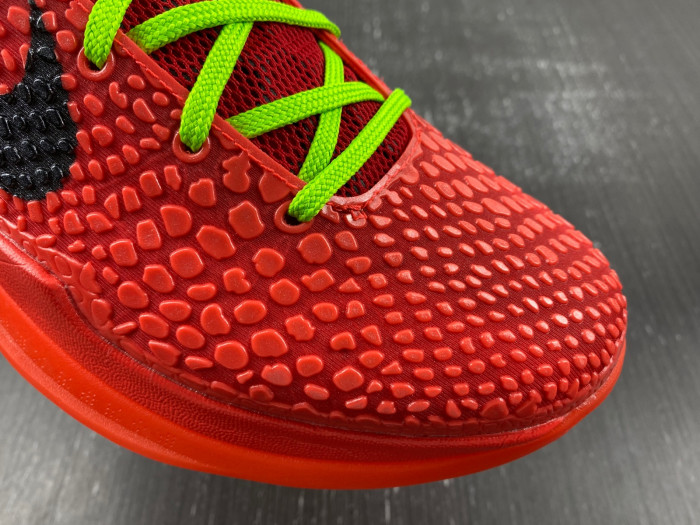 nike kobe 6 protro “reverse grinch” fv4921-600