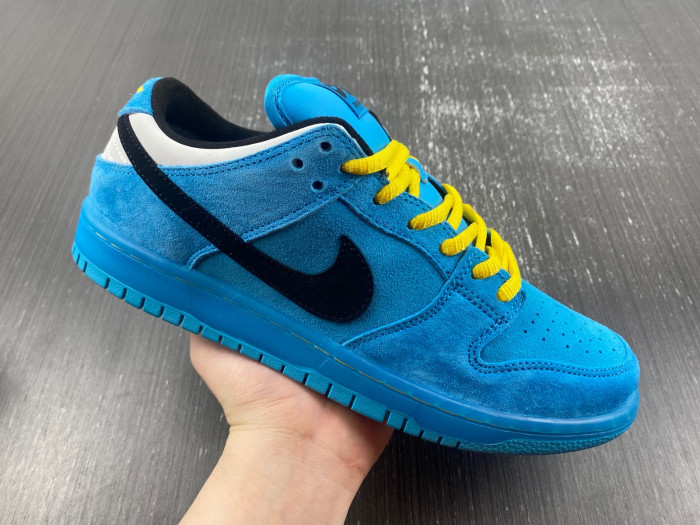 the powerpuff girls x nike sb dunk low “buttercup” fz8319-300