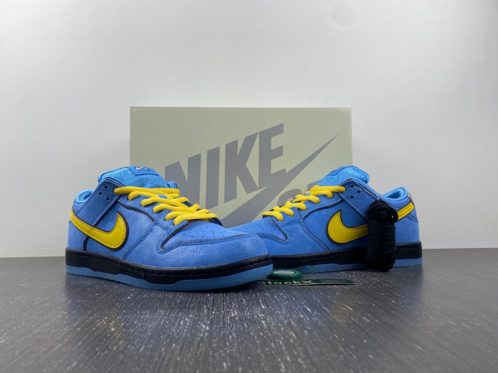 nike sb dunk low the powerpuff girls bubbles fz8833-400