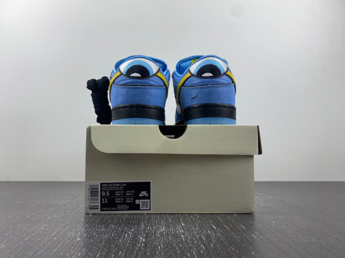 nike sb dunk low the powerpuff girls bubbles fz8833-400