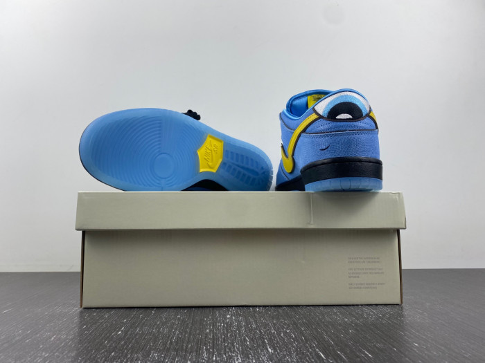 nike sb dunk low the powerpuff girls bubbles fz8833-400